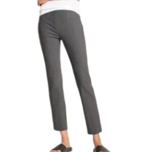Vince Stitch Front Seam Ponte Leggings Dark Gray Small NWT